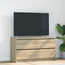 Berkfield Tv Cabinet Sonoma Oak 100X35X54 Cm Engineered Wood - thumbnail 1