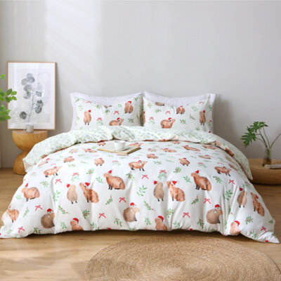 Pamposh King Size Duvet Cover Sets Premium Brushed Microfiber Reversible King Duvet Cover Sets With Zipper Closure - image 1