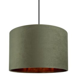GoodHome Bodmin Olive Round Lamp Shade (D)30Cm - thumbnail 4