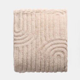 OHS Teddy Fleece Throw Tufted Plush Supersoft Travel Bedspread Warm Soft Blanket - thumbnail 4