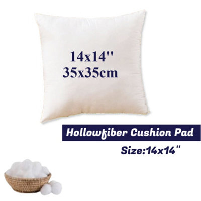 CHILIMILII Hollowfiber Cushion Pads Insert Filler Inner Scatters Deep Filled Plump Cushion