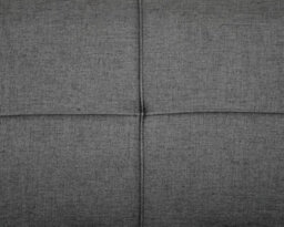 Home Detail Levine 3 Seater Tufted Fabric Clic-Clac With Black Legs Sofa Bed, Dark Grey - thumbnail 8