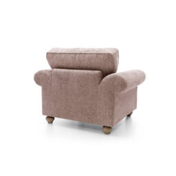 Abakus Direct Ingrid Collection Armchair In Woodrose - thumbnail 5