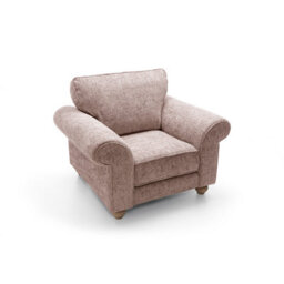 Abakus Direct Ingrid Collection Armchair In Woodrose - thumbnail 7