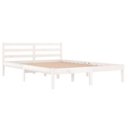 Berkfield Day Bed Solid Wood Pine 140X200 Cm Double White - thumbnail 2