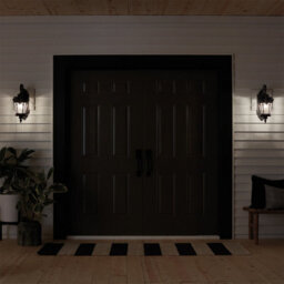 Luminosa Lighting Elstead Tournai 2 Light Outdoor Large Wall Lantern Light Londonderry Ip44, E14 - thumbnail 4