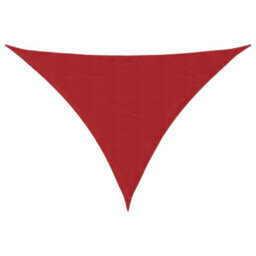 Berkfield Sun Shade Sail Red 7X5X5 M 100% Polyester Oxford - thumbnail 2