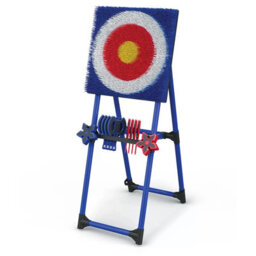 Eastpoint Outdoor Target Throwing Game With Steel Frame & 8 Safety Throwers - thumbnail 4
