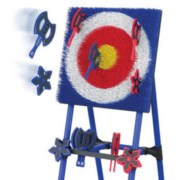 Eastpoint Outdoor Target Throwing Game With Steel Frame & 8 Safety Throwers
