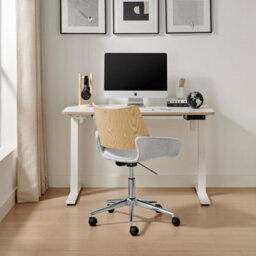 Koble Tove Office Chair Upholstered With Bentwood Back - thumbnail 7