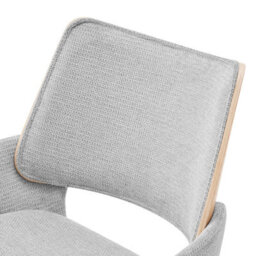 Koble Tove Office Chair Upholstered With Bentwood Back - thumbnail 6