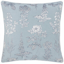 Wylder Sophia Floral Jacquard Piped Feather Filled Cushion - thumbnail 2
