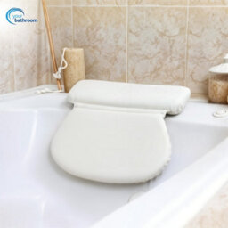 Your Bathroom Bath Pillow With 7 Suction Cups Non Slip Bath Cushion For Head And Neck Support Ideal For Relaxation Meditation - thumbnail 7