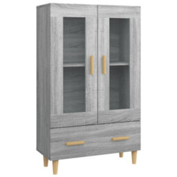 Vidaxl Highboard Grey Sonoma 70X31X115 Cm Engineered Wood - thumbnail 2