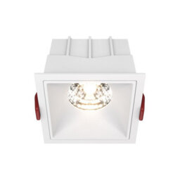 Luminosa Lighting Luminosa Maytoni Alfa Led Square Dimmable Recessed Downlight White, 1250Lm, 4000K - thumbnail 3