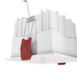 Luminosa Lighting Luminosa Maytoni Alfa Led Square Dimmable Recessed Downlight White, 1250Lm, 4000K - thumbnail 4
