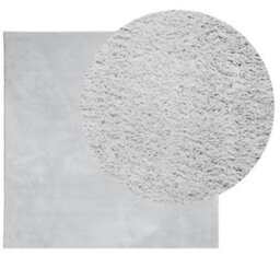 Walplus Rug Huarte Short Pile Soft And Washable Grey 240X240 Cm - thumbnail 3