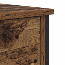 Berkfield Bedside Cabinet Old Wood 40X42X60 Cm Engineered Wood - thumbnail 9