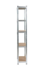 Rhino Racking 6 Bays - 180 X 90 X 30Cm -  Galvanised - 5 Tier Boltless Heavy Duty Garage Shelving Unit - 1000Kg Load Weight - thumbnail 2