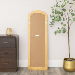 Melody Maison Full Length Antique Gold Leaner & Wall Mirror - 47Cm X 142Cm - thumbnail 6