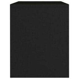 Berkfield Bedside Cabinet Black 40X30X40 Cm Engineered Wood - thumbnail 5