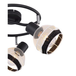 Luminosa Lighting Luminosa Griddy Ceiling Spotlight Clusters Matt Black 3X E27 - thumbnail 5