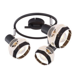 Luminosa Lighting Luminosa Griddy Ceiling Spotlight Clusters Matt Black 3X E27 - thumbnail 3
