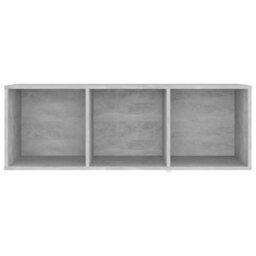 Berkfield Tv Cabinet Concrete Grey 107X35X37 Cm Engineered Wood - thumbnail 5