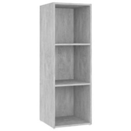 Berkfield Tv Cabinet Concrete Grey 107X35X37 Cm Engineered Wood - thumbnail 7