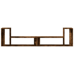 Walplus Tv Cabinets 2 Pcs Smoked Oak 100X30X50 Cm Engineered Wood - thumbnail 6