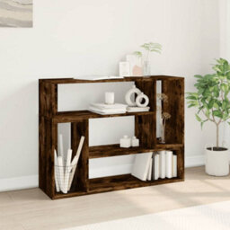 Walplus Tv Cabinets 2 Pcs Smoked Oak 100X30X50 Cm Engineered Wood - thumbnail 4