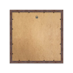"15X15"" Walnut Picture Frame - 15X15"" Square Frame With 13X13"" Mount For 15X15""/13X13"" Pictures Vintage Style Gallery Wall, 1 Pack" - thumbnail 4