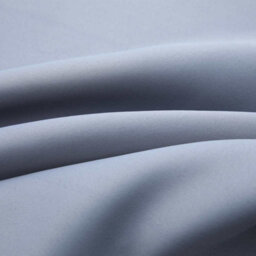 Berkfield Blackout Curtains With Metal Rings 2 Pcs Grey 140X175 Cm - thumbnail 4