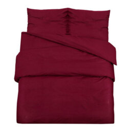 Walplus Duvet Cover Set Bordeaux 200X220 Cm Light-Weight Microfiber - thumbnail 2