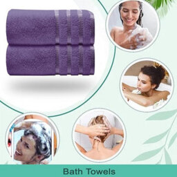 Casabella Luxury Bath Towel Set- 10 Piece Towels - thumbnail 4