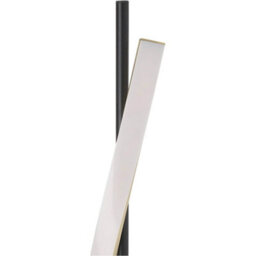 Loops 2 Pack Stylish Black And Brushed Brass Led Floor Lamp For Modern Interiors - thumbnail 5