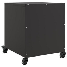 Berkfield Bedside Cabinets 2 Pcs Black 36X39X43.5 Cm Steel - thumbnail 8