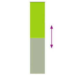 Berkfield Roller Blind Blackout Leaves Green 60X230 Cm Fabric Width 55.7 Cm Polyester - thumbnail 9