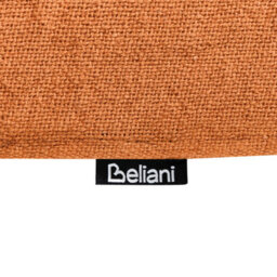 Beliani Blanket Khari Cotton 200 X 200 Cm Orange - thumbnail 5