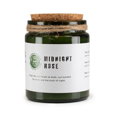 Serenityy Midnight Rose Soy Wax Candle  150G - Woodwick, 26Hr Burn Time, Hand Poured - image 1