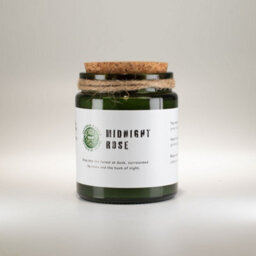 Serenityy Midnight Rose Soy Wax Candle  150G - Woodwick, 26Hr Burn Time, Hand Poured - thumbnail 3