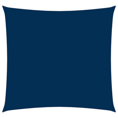 Berkfield Sunshade Sail Oxford Fabric Square 7X7 M Blue - image 1