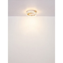 Luminosa Lighting Luminosa Blondie Twin Ring Pendant Ceiling Light Gold Colors K5 Crystals 2X Led Dimmable 2700-6000K Remote Control - thumbnail 7