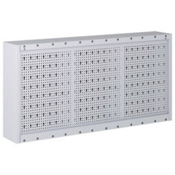 Walplus Wall Mounted Tool Cabinet Industrial Style Metal Grey And Black - thumbnail 4