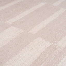 Loomed Modern Abstract Cotton Chenille Rug Grey Gold Machine Washable 60Cm X 240Cm - thumbnail 4
