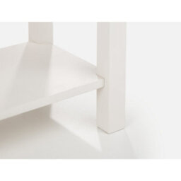 Julian Bowen Coxmoor 90Cm Console Table - Ivory & Oak - thumbnail 5