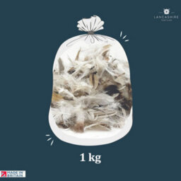 1Kg Ethically Sourced Real Natural Duck Feather Loose Filling, Ideal For Toy Stuffing, Cushions, Sofas And Crafts - thumbnail 2
