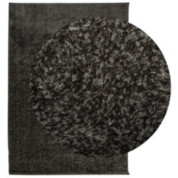 Berkfield Rug Istan High Pile Shiny Look Anthracite 120X170 Cm - thumbnail 3