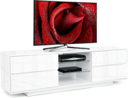 "Homeology Avitus Premium High Gloss White With 4-White Drawers And 2 Shelves Up To 65"" Led/oled/lcd Tv Cabinet" - thumbnail 2