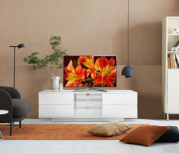 "Homeology Avitus Premium High Gloss White With 4-White Drawers And 2 Shelves Up To 65"" Led/oled/lcd Tv Cabinet" - thumbnail 3